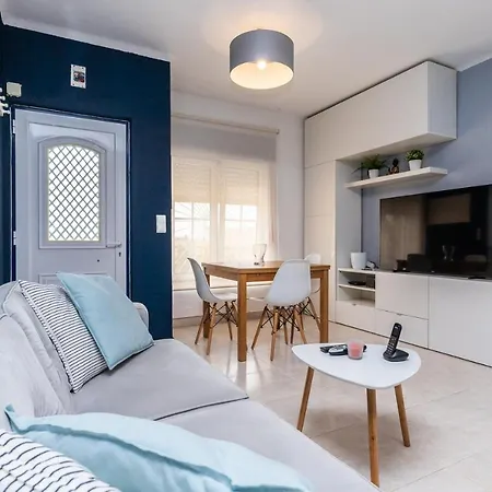 아파트 Senhora Da Rocha Beach Great Flat 포르체스